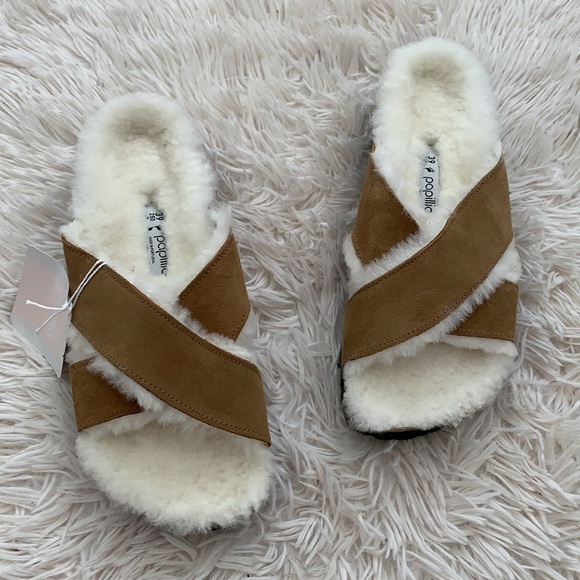 Birkenstock Papillo daytona shearling sandal - Picture 2 of 16